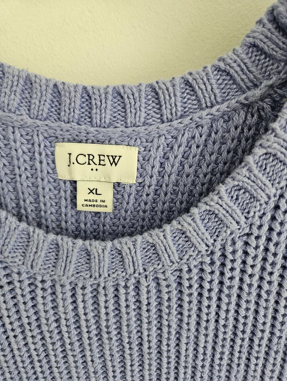 J. Crew knit perwinkle